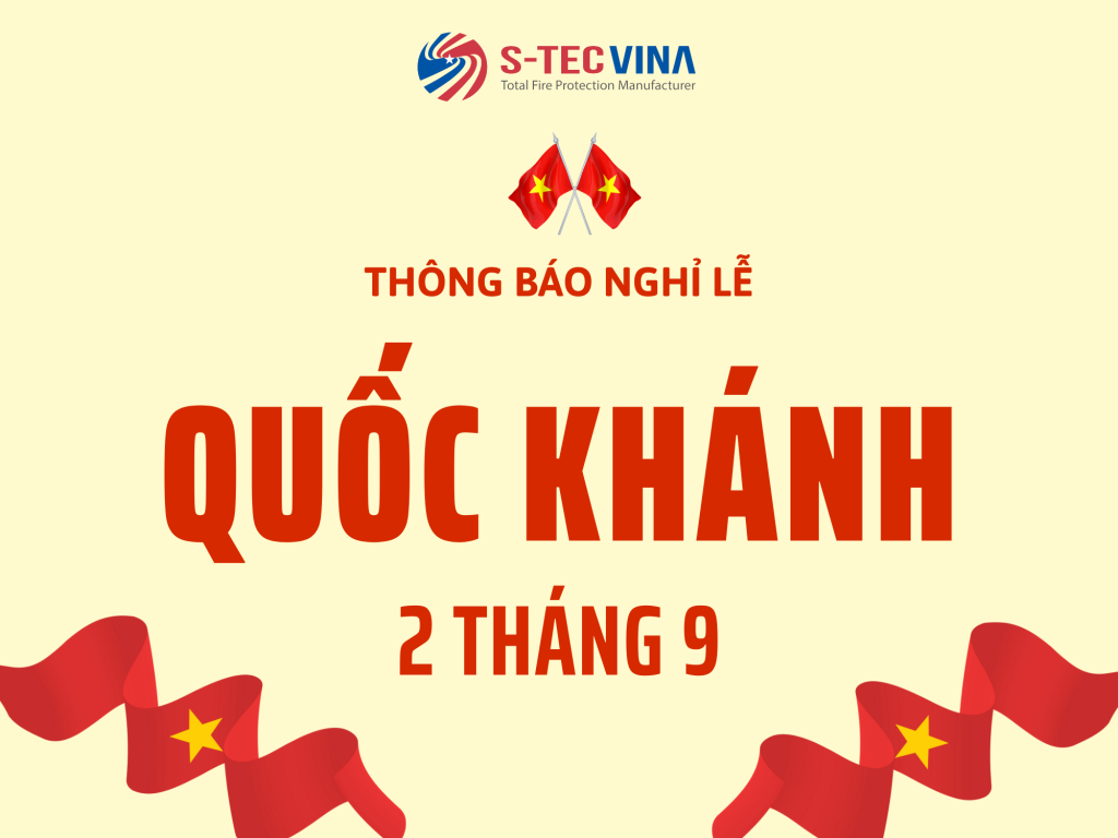 Thông báo nghỉ lễ Quốc Khánh