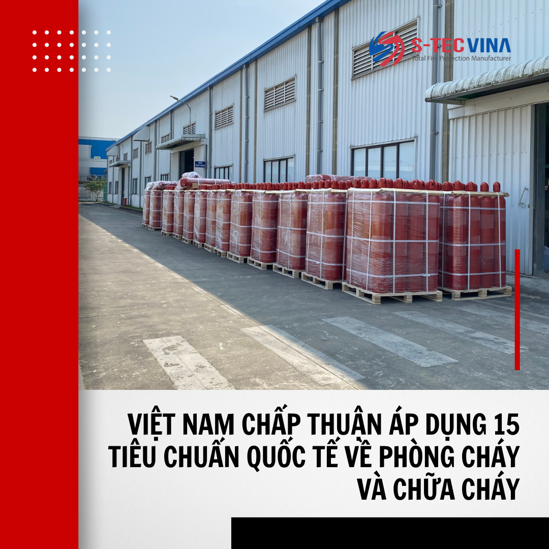Việt Nam chấp thuận áp dụng 15 tiêu chuẩn Quốc tế về phòng cháy và chữa cháy