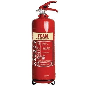 PowerX 2 liter Foam Fire Extinguisher