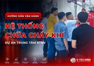 Toàn cảnh buổi đào tạo vận hành hệ thống chữa cháy khí tại Dự án Trung tâm Kỹ thuật Nghiệp vụ Bộ Công An