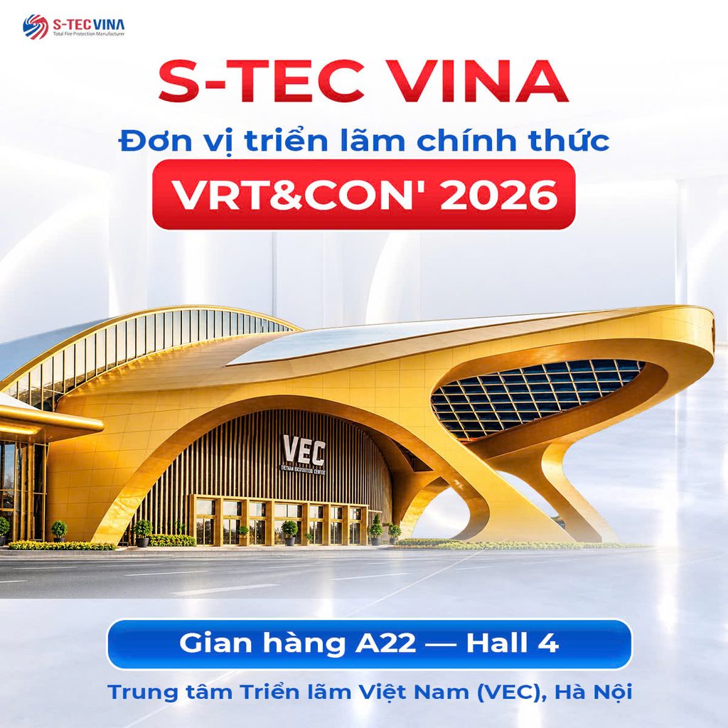 S-tec Vina xác nhận tham dự VRT&CON’ 2026